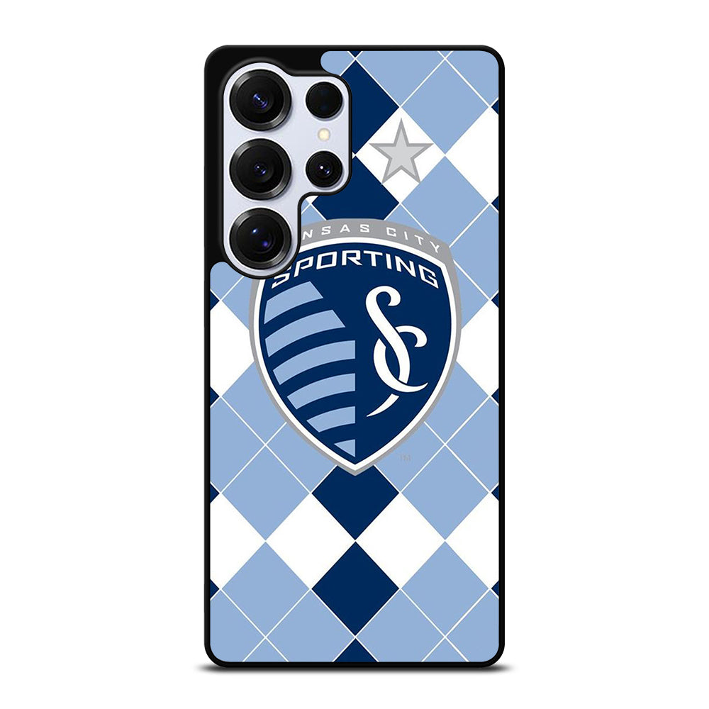 SPORTING KANSAS CITY LOGO FOOTBALL 2 Samsung Galaxy S25 Ultra Case Cover