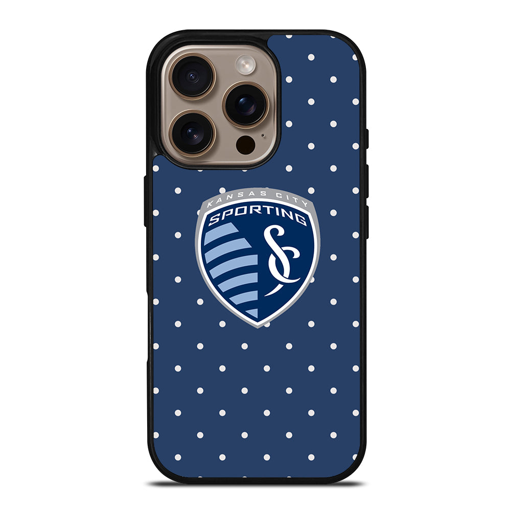 SPORTING KANSAS CITY TEAM LOGO iPhone 16 Pro Case Cover