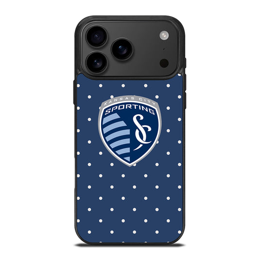 SPORTING KANSAS CITY TEAM LOGO iPhone 17 Pro Max Case Cover