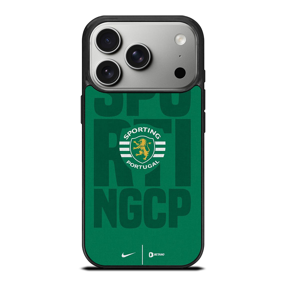 SPORTING LISBON FOOTBALL LOGO TEAM iPhone 17 Pro Case Cover