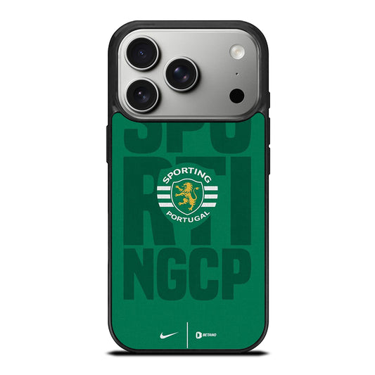 SPORTING LISBON FOOTBALL LOGO TEAM iPhone 17 Pro Case Cover