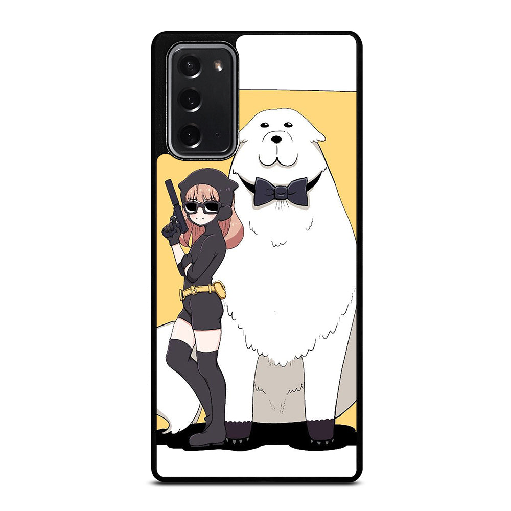 SPY X FAMILY ANYA AND BOND ANIME 2 Samsung Galaxy Note 20 Case Cover