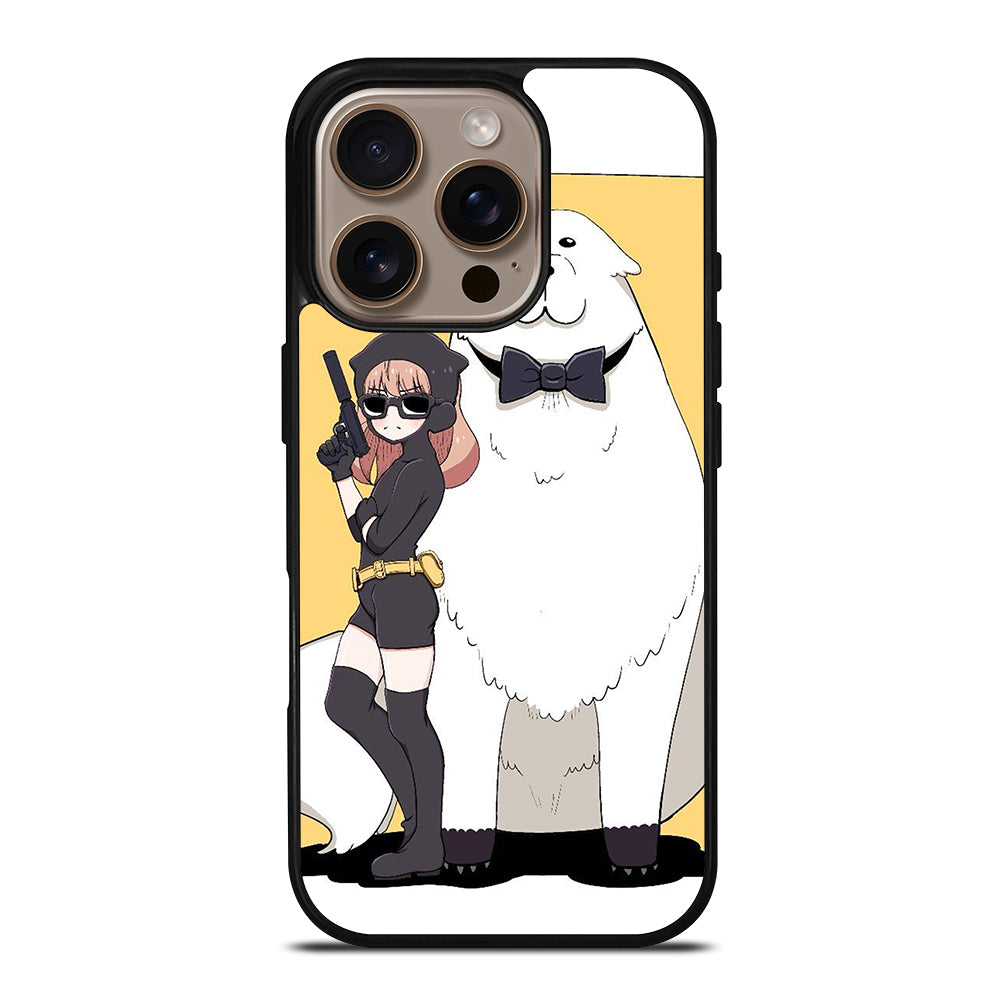 SPY X FAMILY ANYA AND BOND ANIME 2 iPhone 16 Pro Case Cover