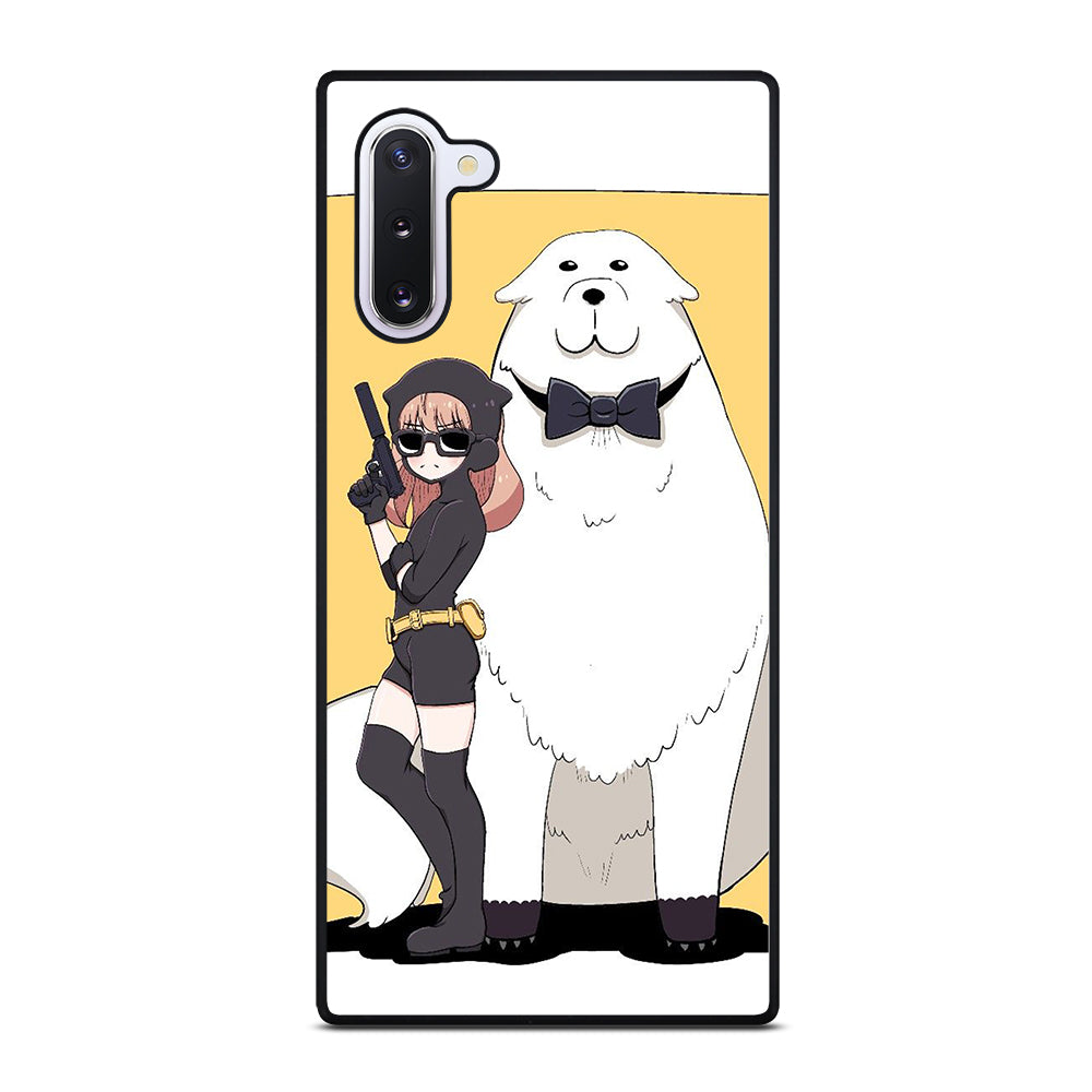 SPY X FAMILY ANYA AND BOND ANIME 2 Samsung Galaxy Note 10 Case Cover