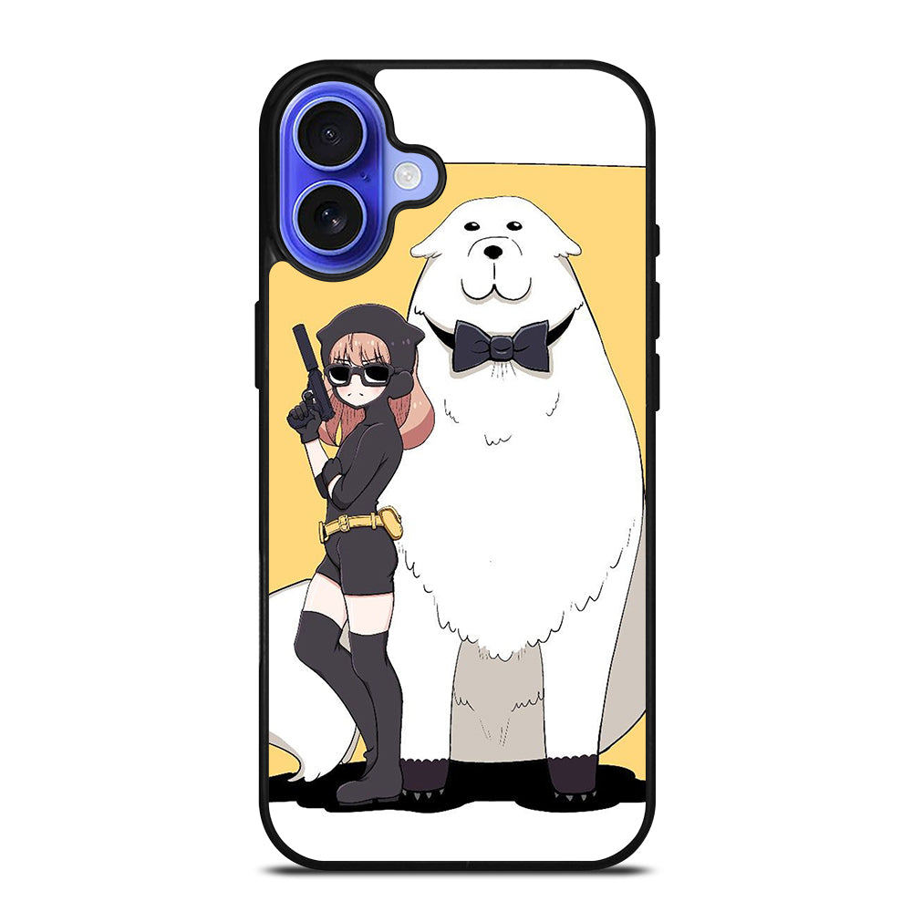 SPY X FAMILY ANYA AND BOND ANIME 2 iPhone 16 Case Cover