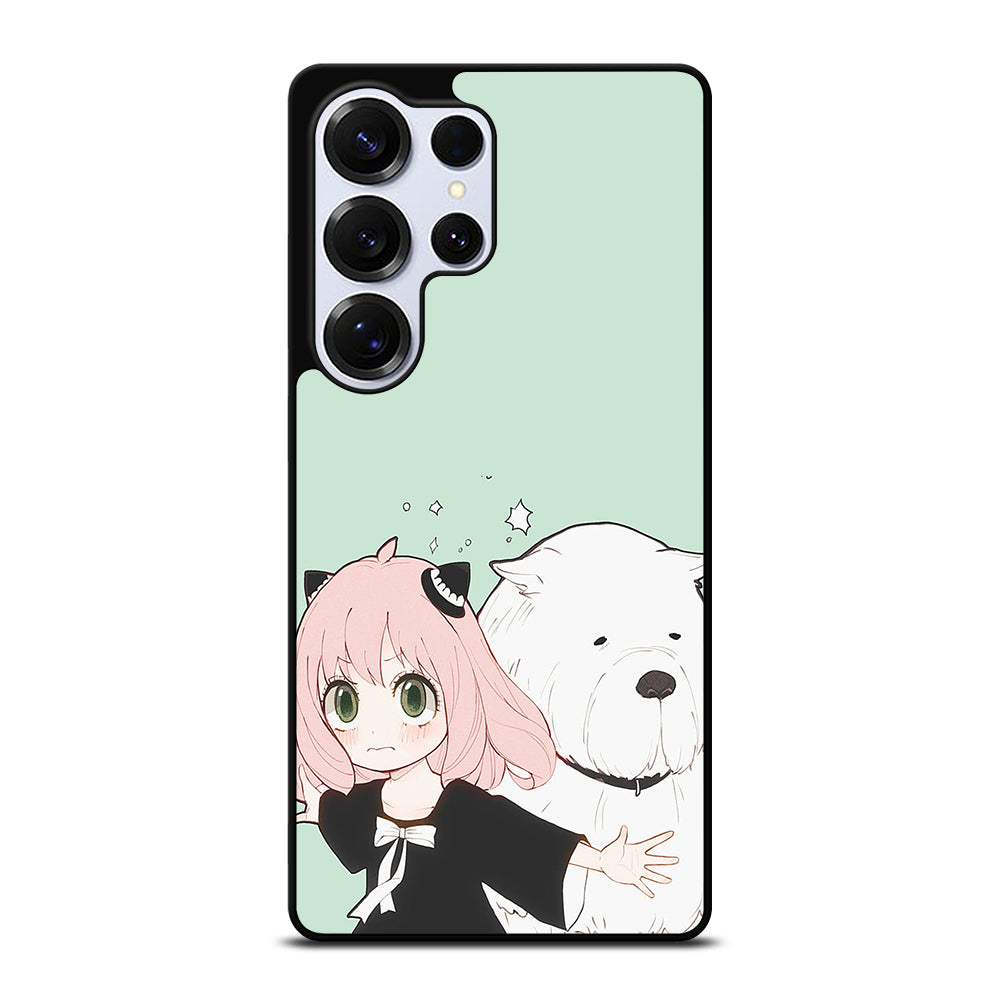 SPY X FAMILY ANYA AND BOND ANIME 3 Samsung Galaxy S25 Ultra Case Cover