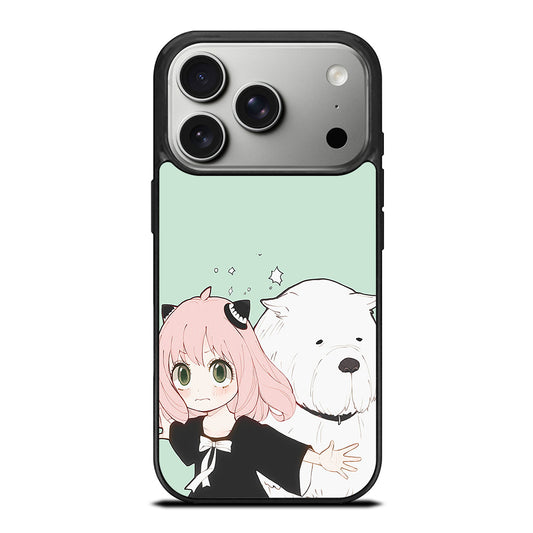 SPY X FAMILY ANYA AND BOND ANIME 3 iPhone 17 Pro Case Cover