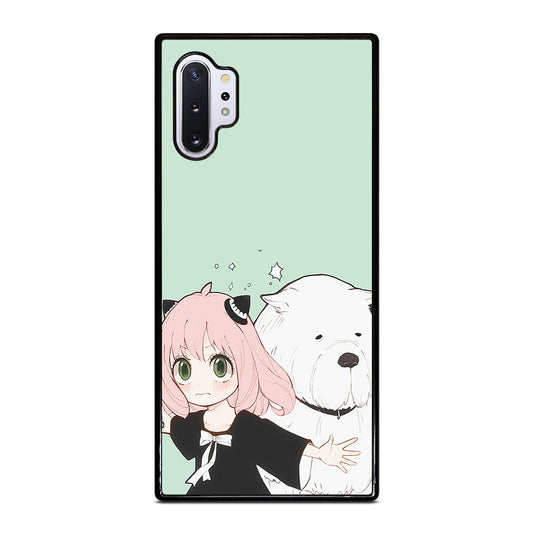 SPY X FAMILY ANYA AND BOND ANIME 3 Samsung Galaxy Note 10 Plus Case Cover