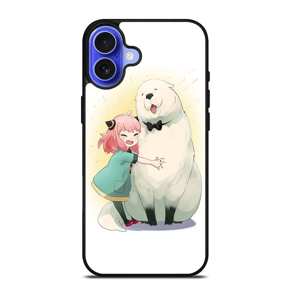 SPY X FAMILY ANYA AND BOND ANIME iPhone 16 Case Cover
