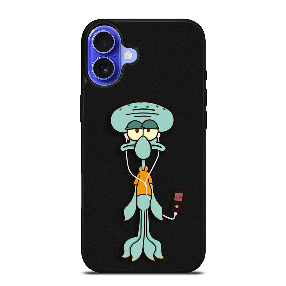 SQUIDWARD CARTOON 2 iPhone 16 Case Cover