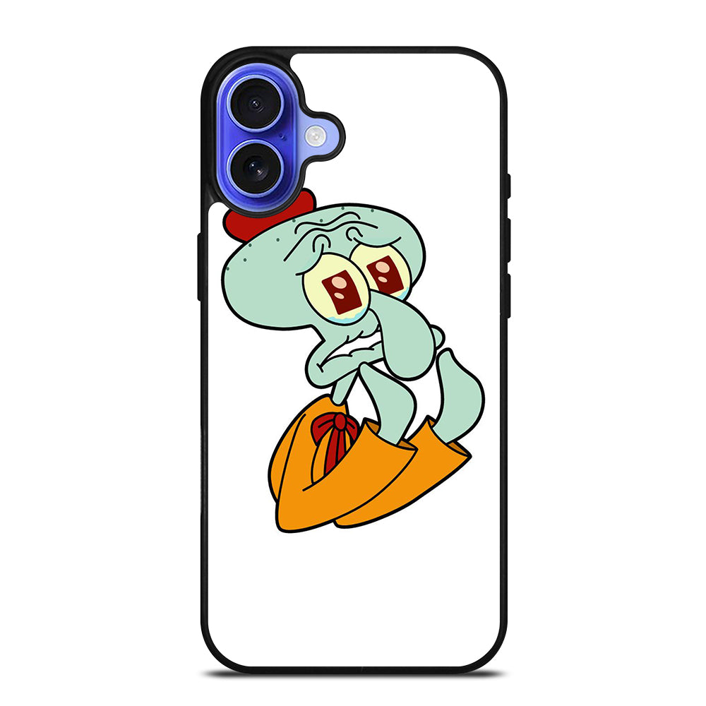 SQUIDWARD CARTOON iPhone 16 Case Cover