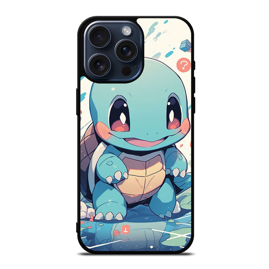 SQUIRTLE POKEMON MONSTER ART iPhone 15 Pro Max Case Cover