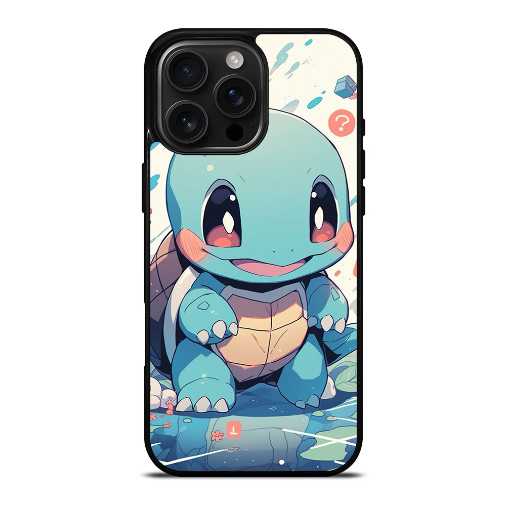 SQUIRTLE POKEMON MONSTER ART iPhone 16 Pro Max Case Cover