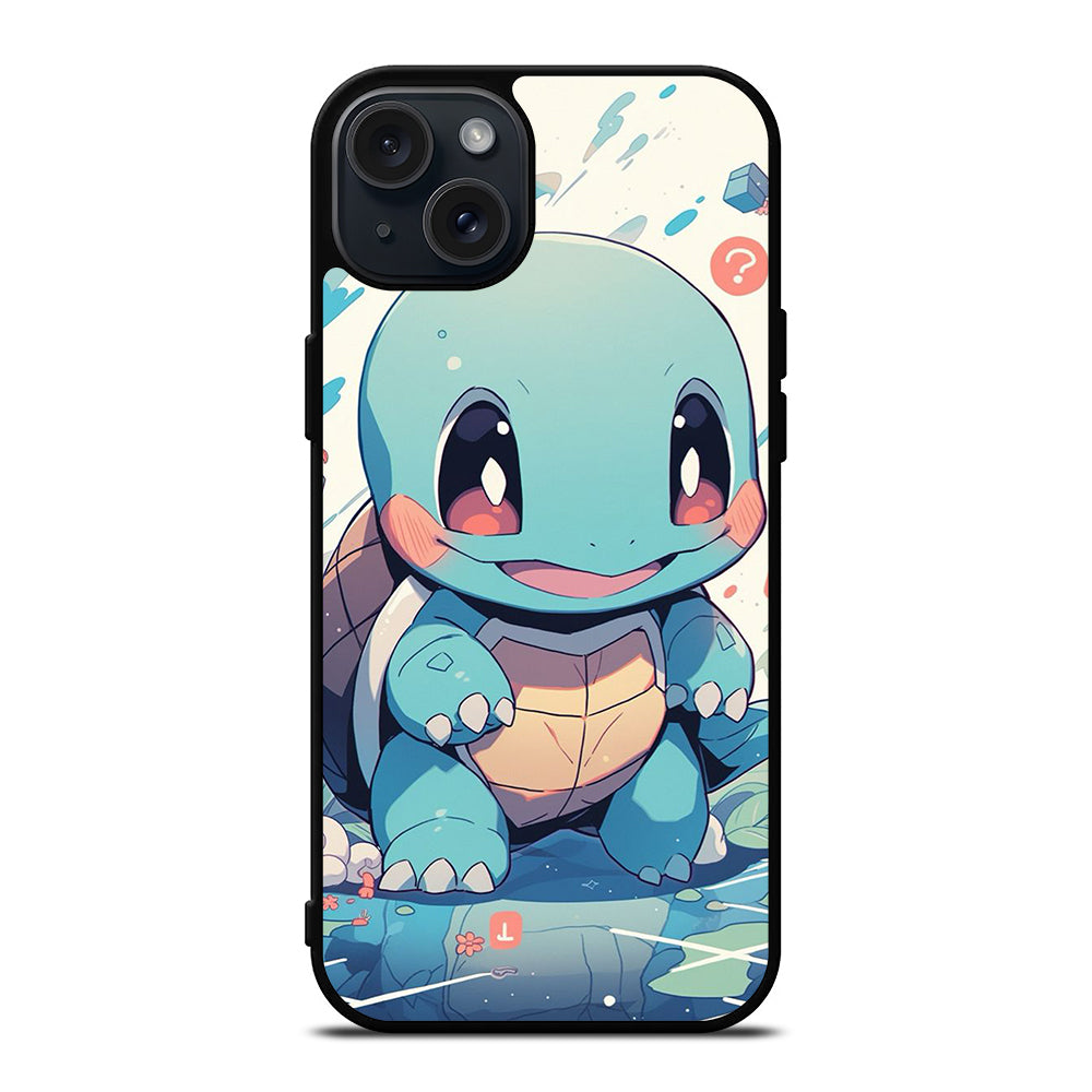 SQUIRTLE POKEMON MONSTER ART iPhone 15 Plus Case Cover