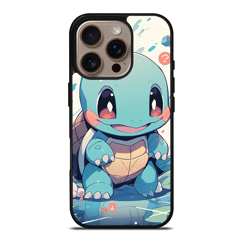 SQUIRTLE POKEMON MONSTER ART iPhone 16 Pro Case Cover