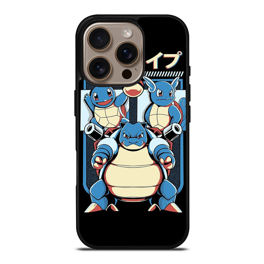 SQUIRTLE POKEMON MONSTER iPhone 16 Pro Case Cover