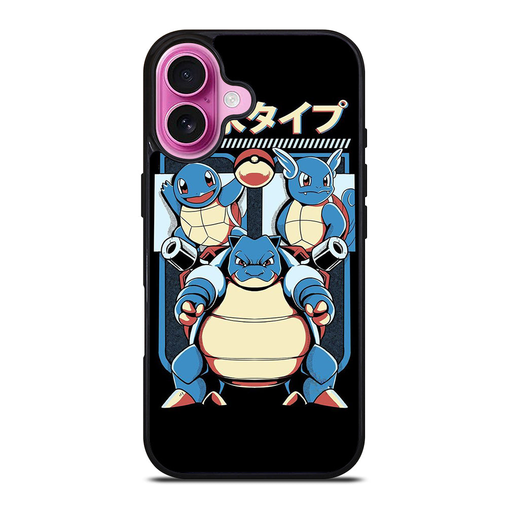 SQUIRTLE POKEMON MONSTER iPhone 16 Plus Case Cover