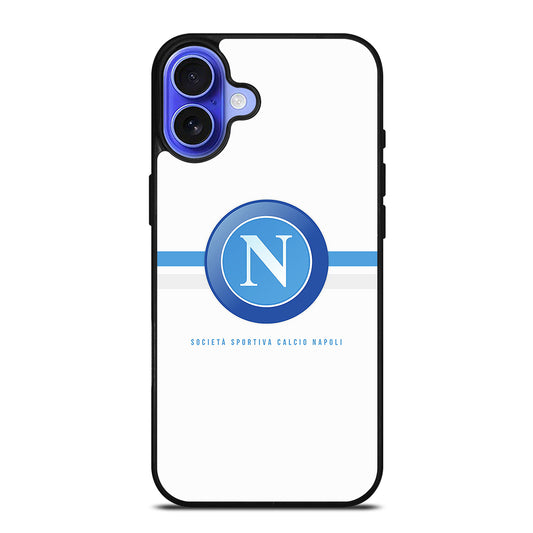 SSC NAPOLI LOGO 3 iPhone 16 Case Cover