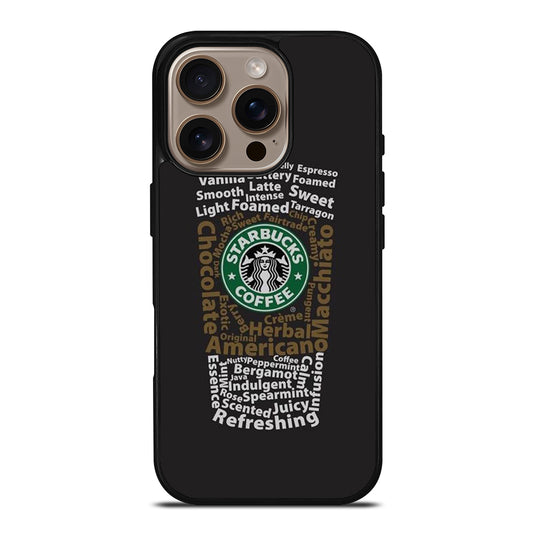 STARBUCKS COFFEE QUOTE 3 iPhone 16 Pro Case Cover
