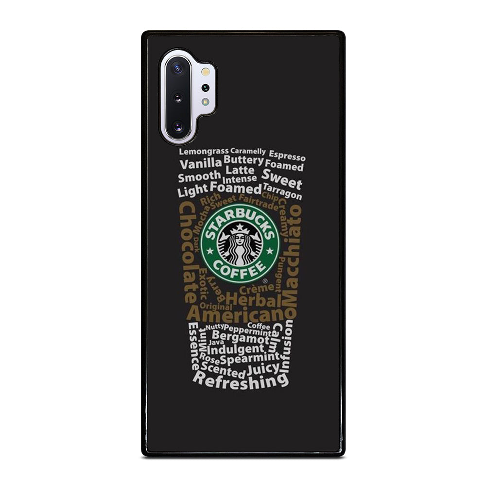 STARBUCKS COFFEE QUOTE 3 Samsung Galaxy Note 10 Plus Case Cover