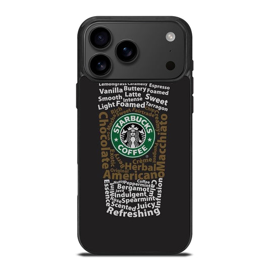 STARBUCKS COFFEE QUOTE 3 iPhone 17 Pro Max Case Cover
