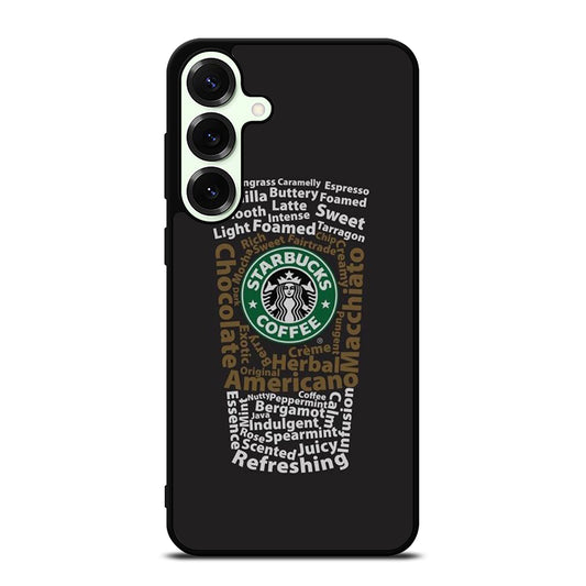 STARBUCKS COFFEE QUOTE 3 Samsung Galaxy S26 Plus Case Cover