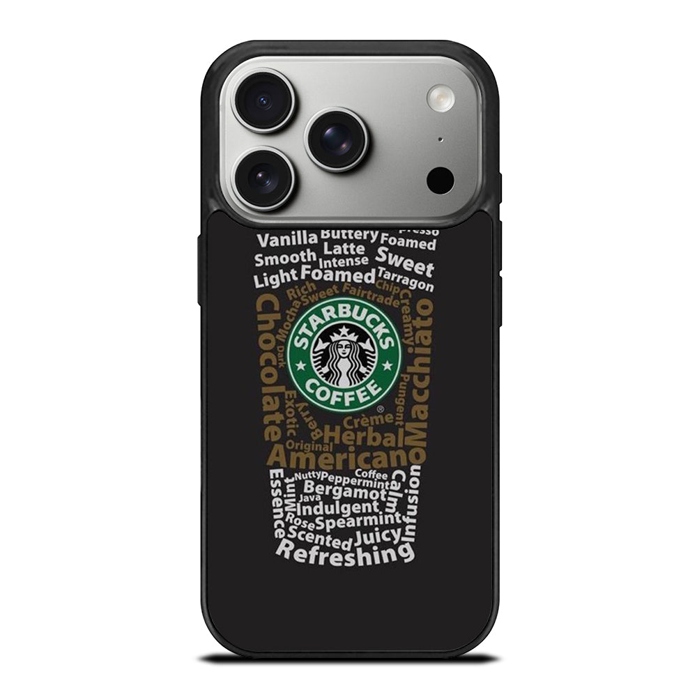 STARBUCKS COFFEE QUOTE 3 iPhone 17 Pro Case Cover