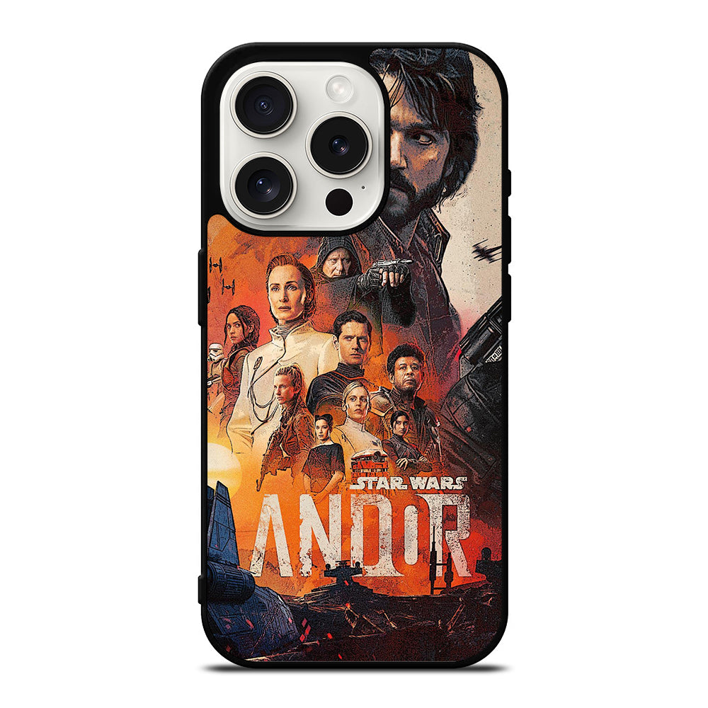 STAR WARS ANDOR POSTER iPhone 15 Pro Case Cover