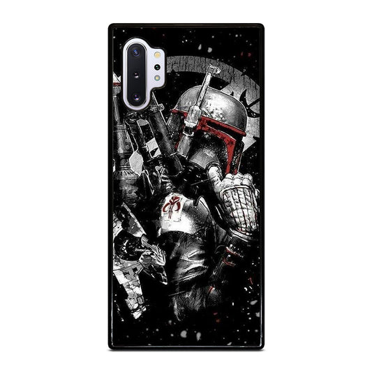 STAR WARS BOBA FETT MANDALORIAN ART 2 Samsung Galaxy Note 10 Plus Case Cover