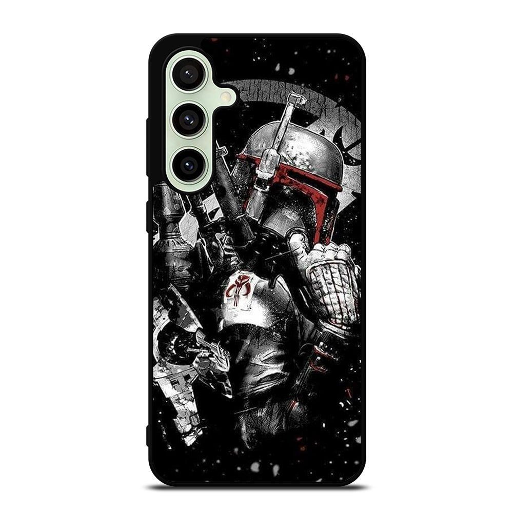 STAR WARS BOBA FETT MANDALORIAN ART 2 Samsung Galaxy S24 FE Case Cover