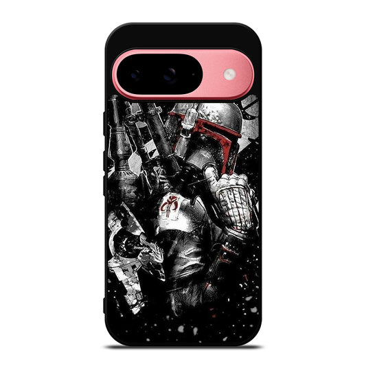 STAR WARS BOBA FETT MANDALORIAN ART 2 Google Pixel 9 Case Cover