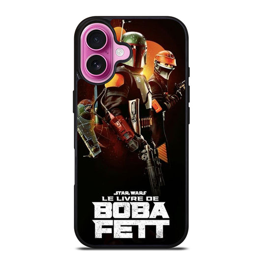STAR WARS BOBA FETT MANDALORIAN POSTER iPhone 16 Plus Case Cover