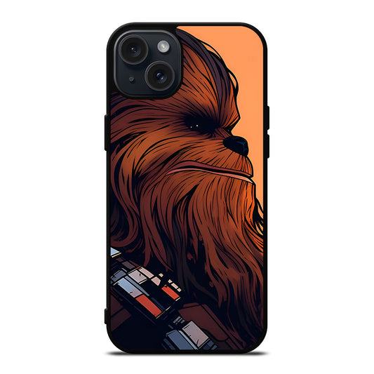 STAR WARS CHEWBACCA ART iPhone 15 Plus Case Cover