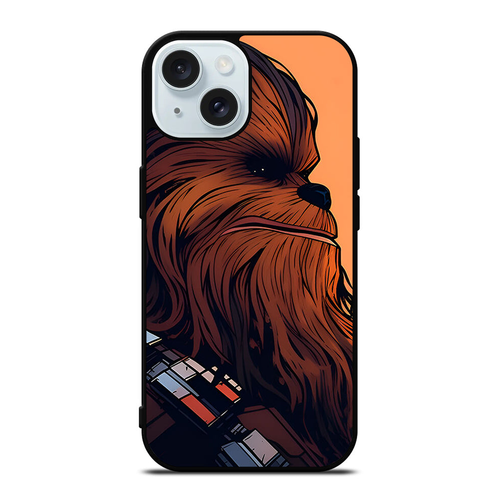 STAR WARS CHEWBACCA ART iPhone 15 Case Cover