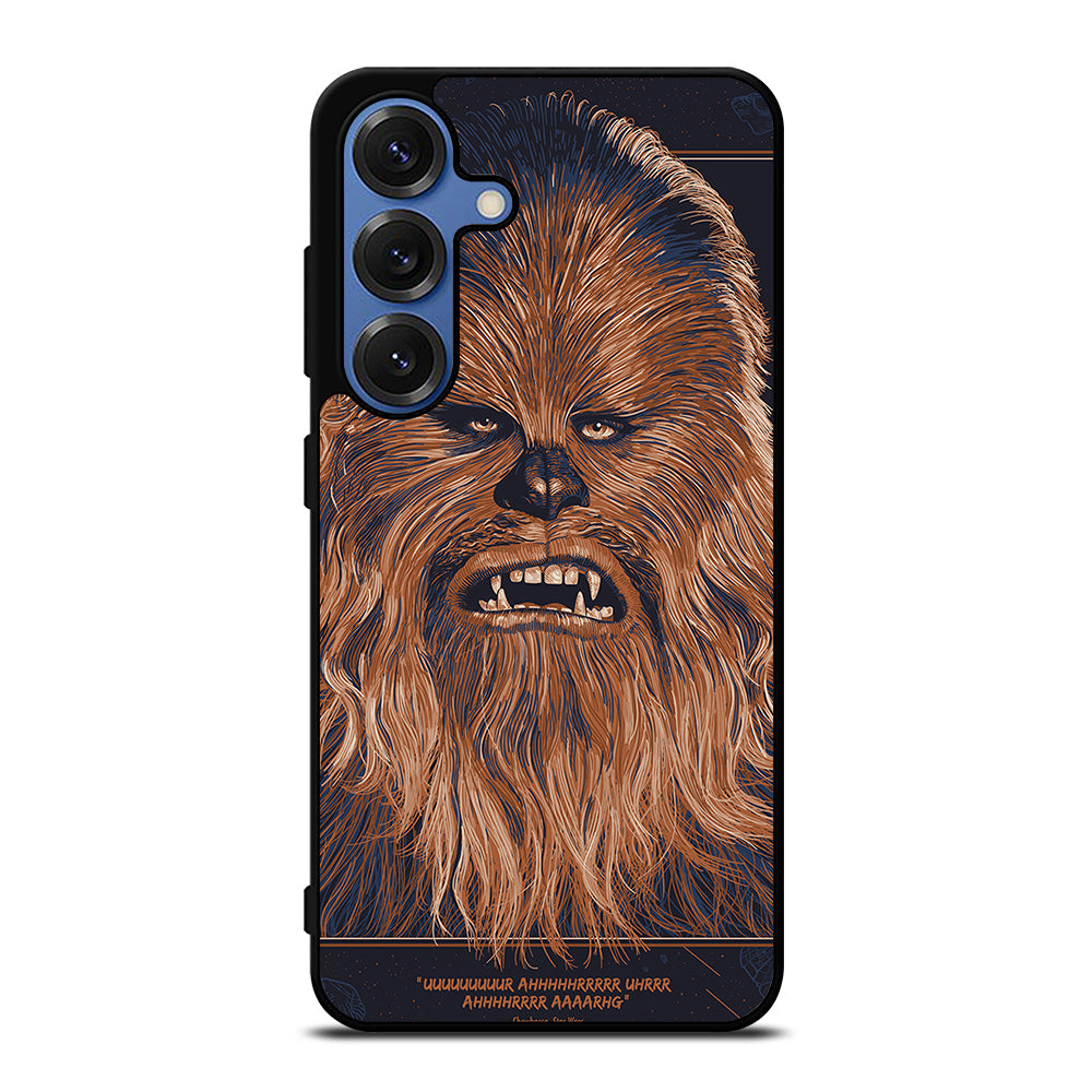 STAR WARS CHEWBACCA FACE Samsung Galaxy S25 Case Cover