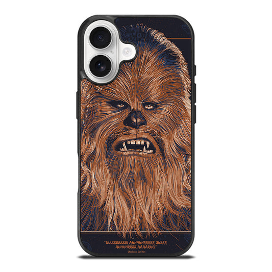 STAR WARS CHEWBACCA FACE iPhone 17 Case Cover