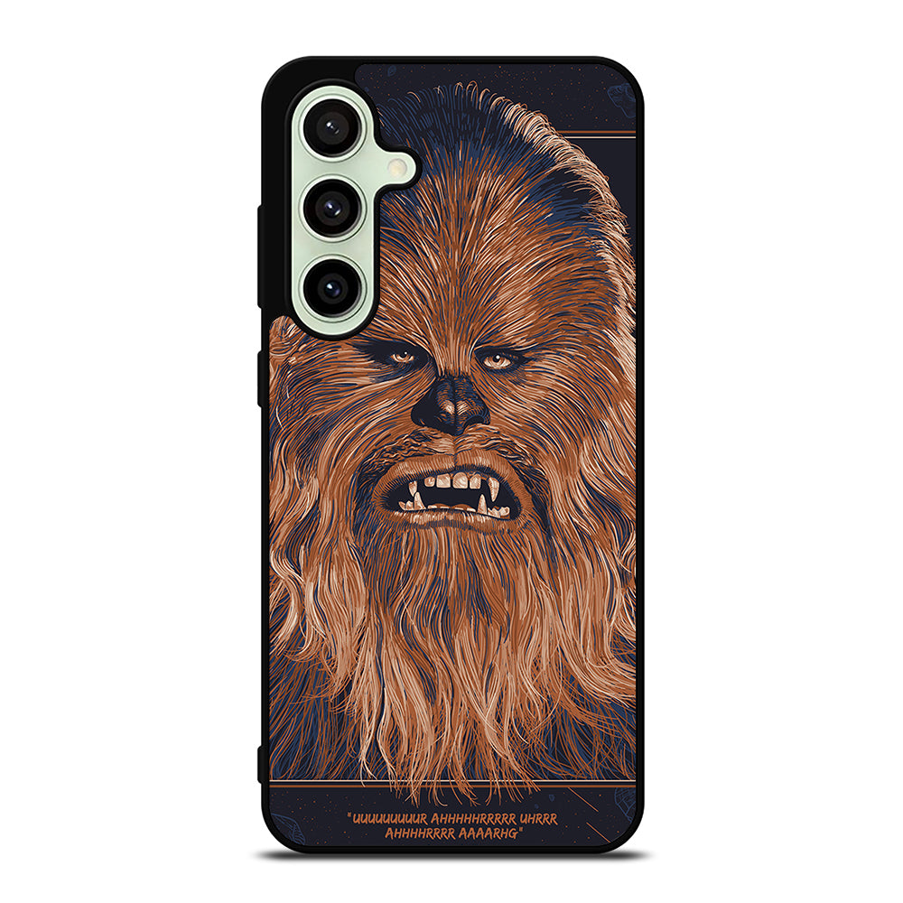 STAR WARS CHEWBACCA FACE Samsung Galaxy S24 FE Case Cover