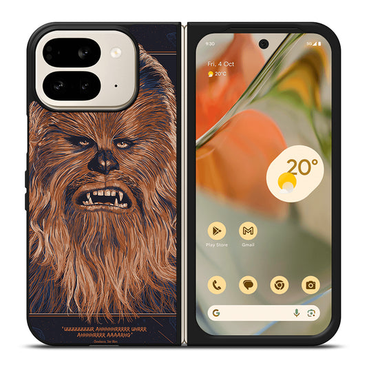 STAR WARS CHEWBACCA FACE Google Pixel 9 Pro Fold Case Cover