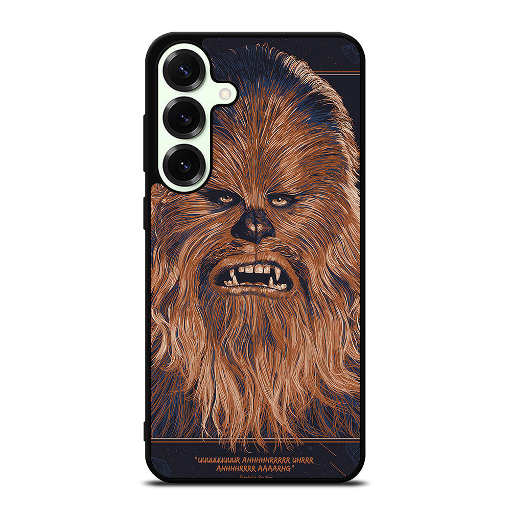 STAR WARS CHEWBACCA FACE Samsung Galaxy S25 Plus Case Cover