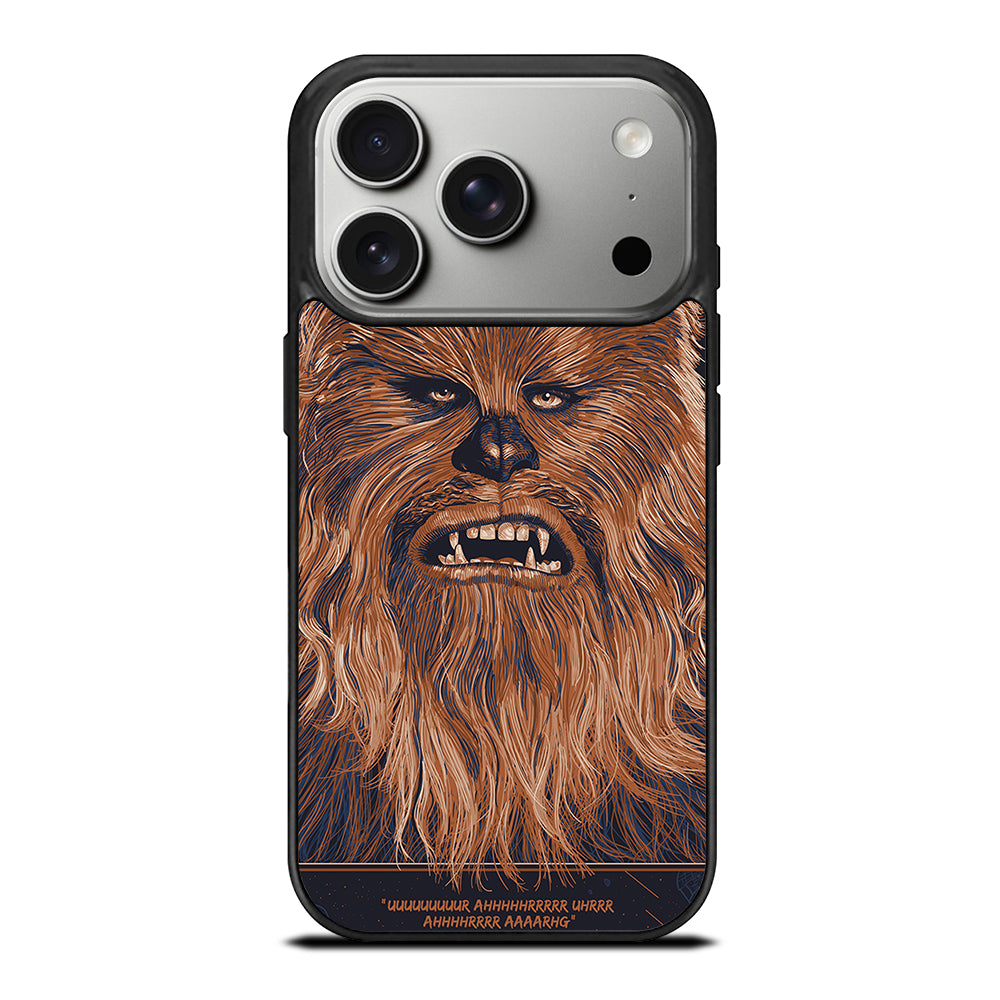 STAR WARS CHEWBACCA FACE iPhone 17 Pro Case Cover