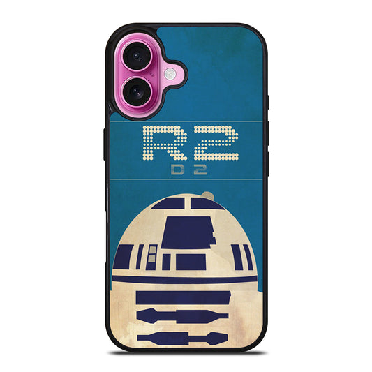STAR WARS R2D2 3 iPhone 16 Plus Case Cover