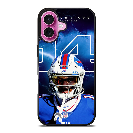 STEFON DIGGS 14 BUFFALO BILLS iPhone 16 Plus Case Cover