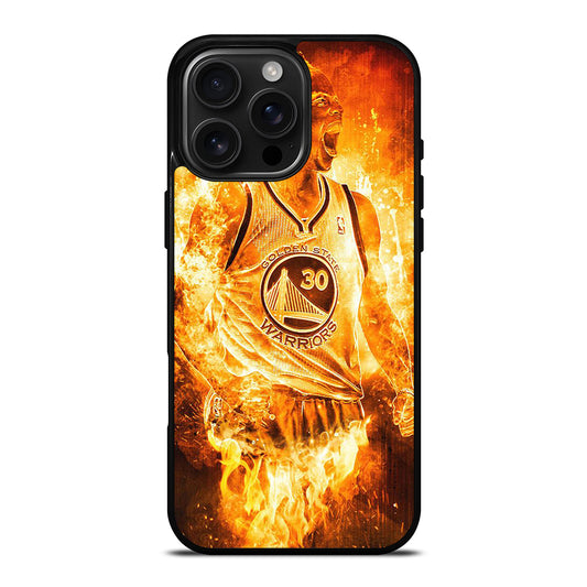 STEPHEN CURRY FLAME iPhone 16 Pro Max Case Cover