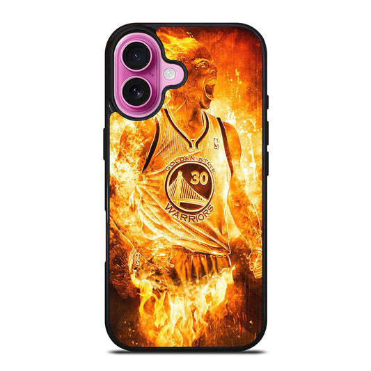 STEPHEN CURRY FLAME iPhone 16 Plus Case Cover