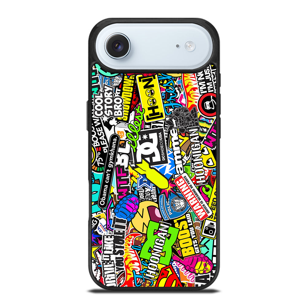 STICKER BOMB DC PATTERN 2 iPhone Air Case Cover