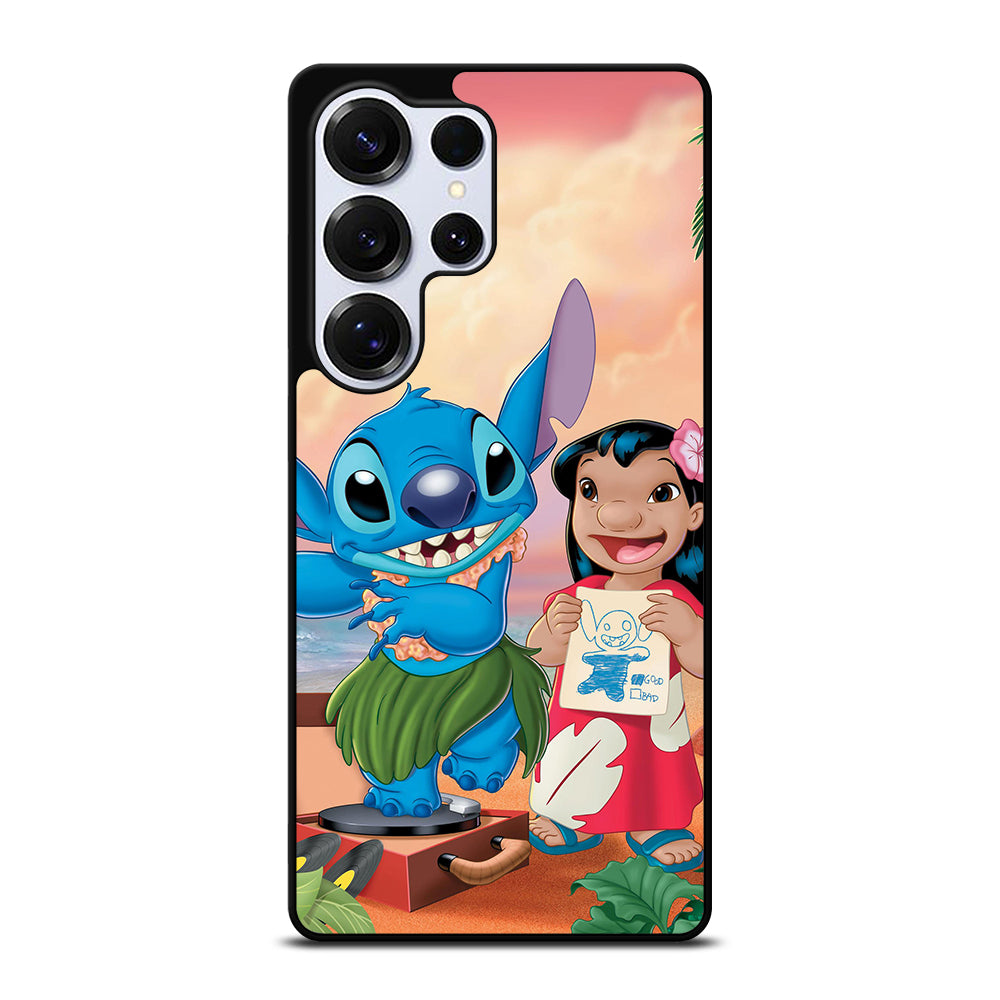 STITCH AND LILO FRIENDS CARTOON 3 Samsung Galaxy S26 Ultra Case Cover