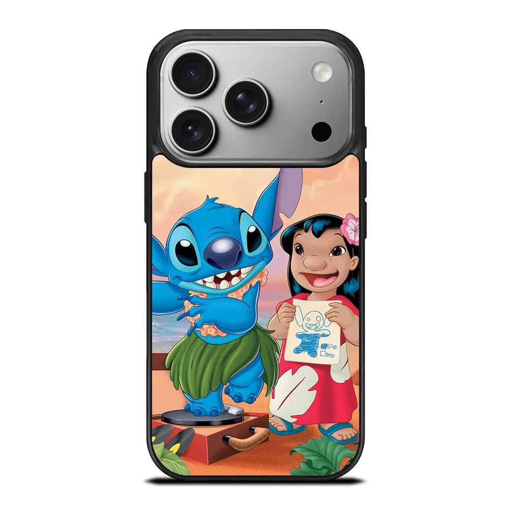 STITCH AND LILO FRIENDS CARTOON 3 iPhone 17 Pro Case Cover
