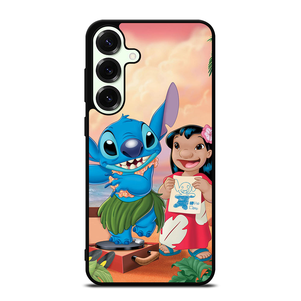 STITCH AND LILO FRIENDS CARTOON 3 Samsung Galaxy S25 Plus Case Cover