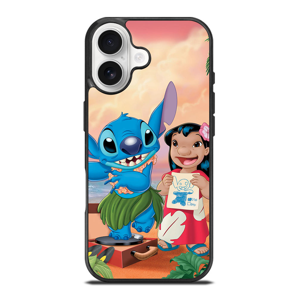 STITCH AND LILO FRIENDS CARTOON 3 iPhone 17 Case Cover