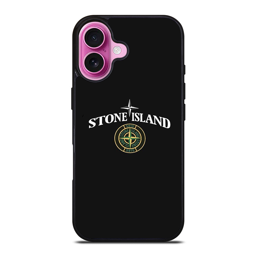 STONE ISLAND LOGO iPhone 16 Plus Case Cover